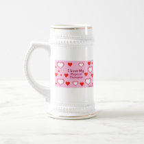 Hearts: Love My Physical Therapist mugs
