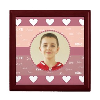 Hearts & Love Personalized Photo Frame Gift Boxes