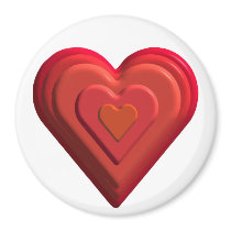 Hearts magnets