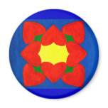 Hearts Mandala of Love magnets