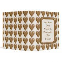 Hearts - Milk Chocolate and White Chocolate Binders