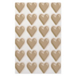 Hearts - Milk Chocolate and White Chocolate Stationery Paper