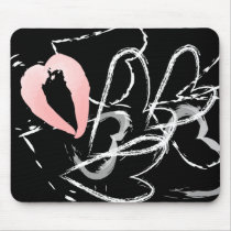 hearts mousepads