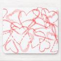 hearts mousepads