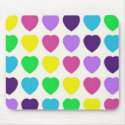 Hearts! mousepads by zazzlemeup Hearts! mousepads