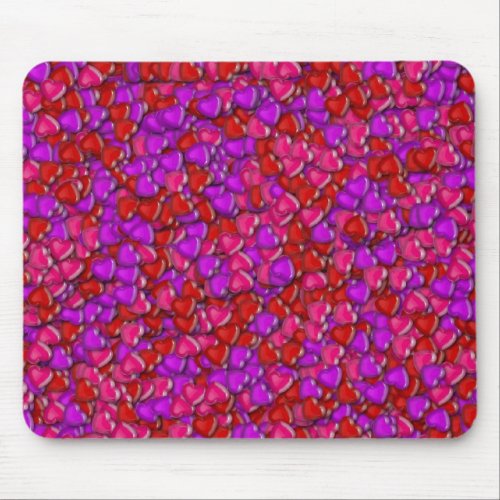 Hearts Mousepad mousepad