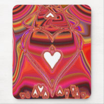 Hearts mousepads by fhooper Hearts mousepads