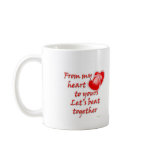 Hearts mugs