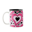 Hearts Mug by ggbythebay Hearts Mug