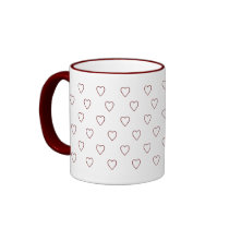 Hearts Mug by JessicaInSeattle Hearts Mug