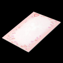 Hearts notepads