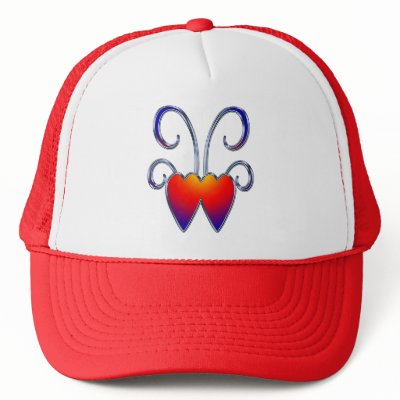 HEARTS OF CHROME HAT by dgpaulart