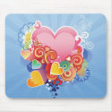 Hearts of Color mousepads