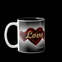 Hearts of  Love. mugs