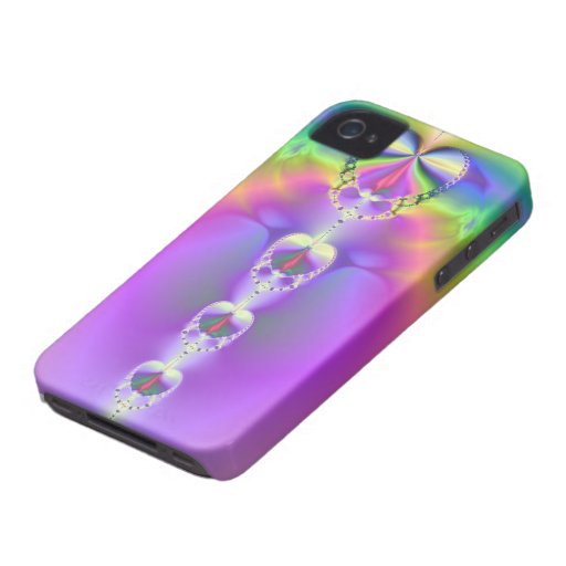 Hearts of Promise Fractal iPhone 4 Case-Mate Case