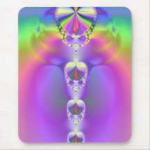 Hearts of Promise Fractal Mouse Pads