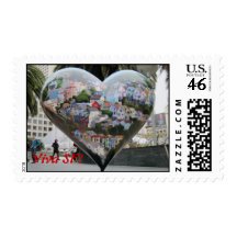 Hearts of San Francisco! Stamp