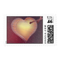 hearts on a ribbon postage by aslentz hearts on a ribbon postage