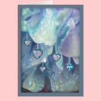 Hearts on a String (card) by Tisane Hearts on a String (card)