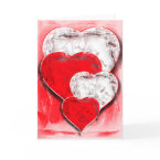 Hearts on fire card
