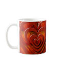 Hearts on Hearts mug mug