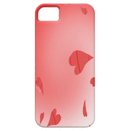 Hearts On Pink iPhone 5 Cover