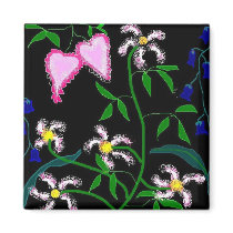 hearts on the vine magnets by fihoyt hearts on the vine magnets