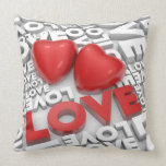 Hearts pillow