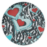 Hearts Plate plates