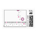 hearts postage