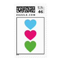 Hearts Postage