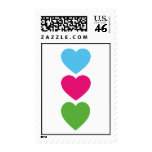 Hearts Postage postage