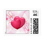 Hearts Postage Stamps