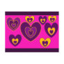 Hearts Postcard