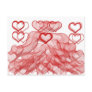 hearts post cards