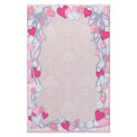 Hearts &amp; Ribbon Romance Stationery Paper