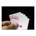 Hearts Royal Flush (2) Card