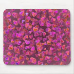 Hearts Scatter Mouse Pad