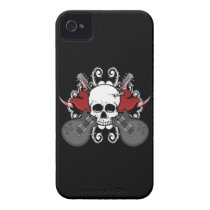 Hearts Skull Guitars Music iPhone 4 Case casemate cases
