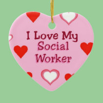 Hearts: Social Worker Ornament