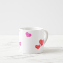 Hearts mugs