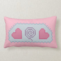 Hearts Spiral Pillow