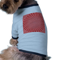 Hearts Spiral: Vector Artwork: Pet Tee