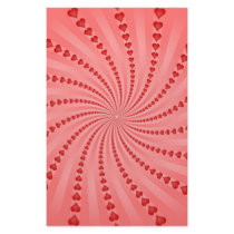 Hearts Spiral: Vector Artwork: Personalized Stationery