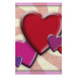 Hearts Customized Stationery