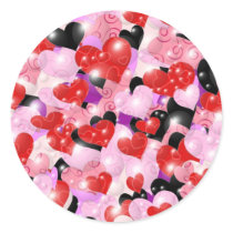 Hearts Sticker by dndartstudio Hearts Sticker