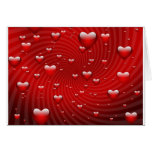 Hearts to infinity card
