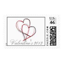 Hearts Together Stamp
