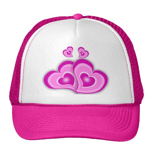 Hearts Trucker Hats