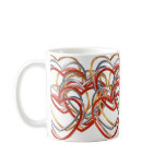 Hearts Valentines Day Coffee Mug Cup mugs